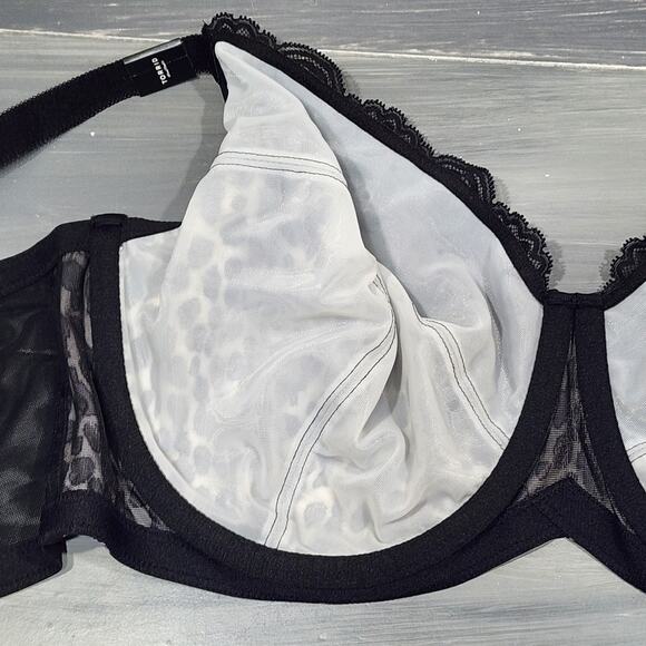 Torrid Full Coverage Unlined Bombshell Lace Straight Back Underwire Bra 46C - Picture 7 of 13
